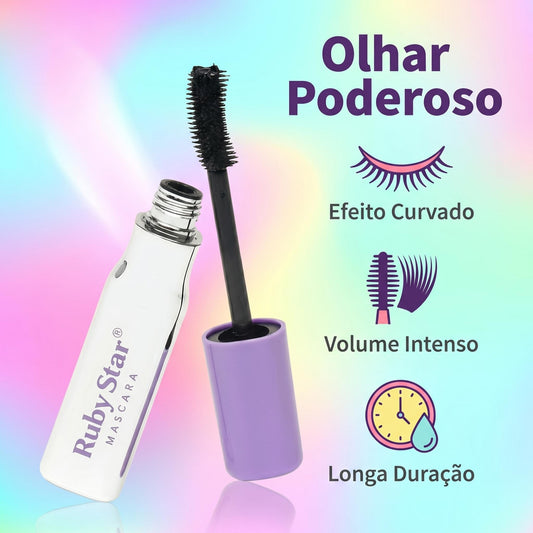 Kit Ruby Star com 4 Máscaras para Cílios – 4 Efeitos | 12 ml Cada