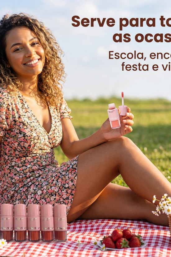 Blush Líquido Ruby Star – Coleção Rosé | 6 Tons Elegantes