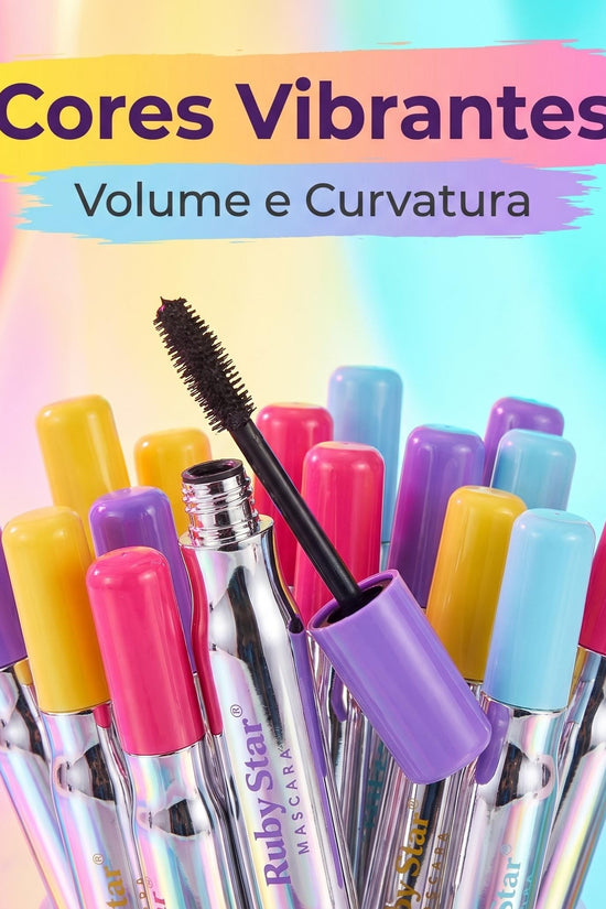 Kit Ruby Star com 4 Máscaras para Cílios – 4 Efeitos | 12 ml Cada