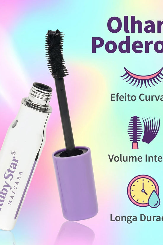 Kit Ruby Star com 4 Máscaras para Cílios – 4 Efeitos | 12 ml Cada