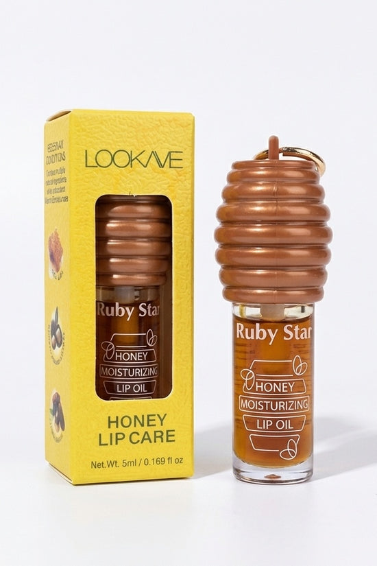 Óleo Labial Ruby Star com Mel e Vitamina E | 5 g